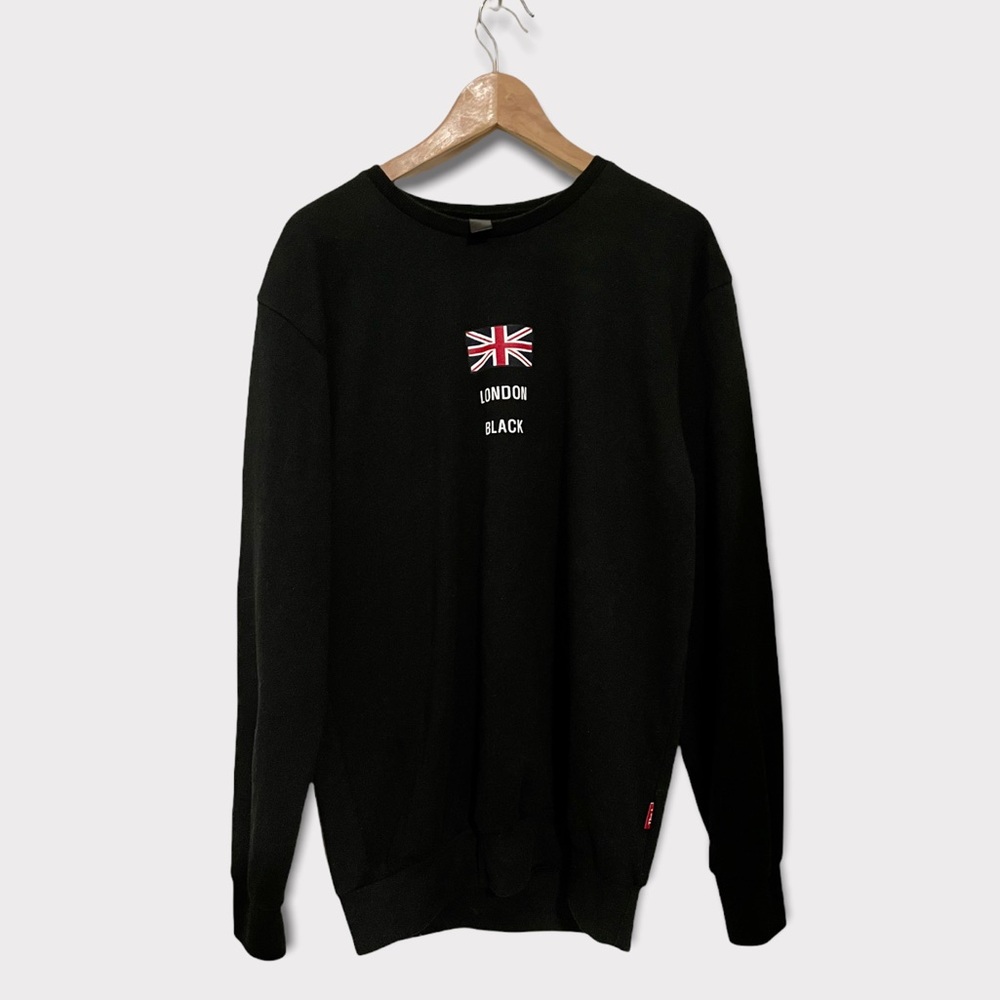 London black union jack sweater